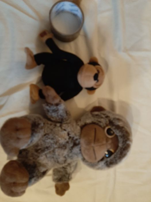 małpki, maskotki, pluszaki