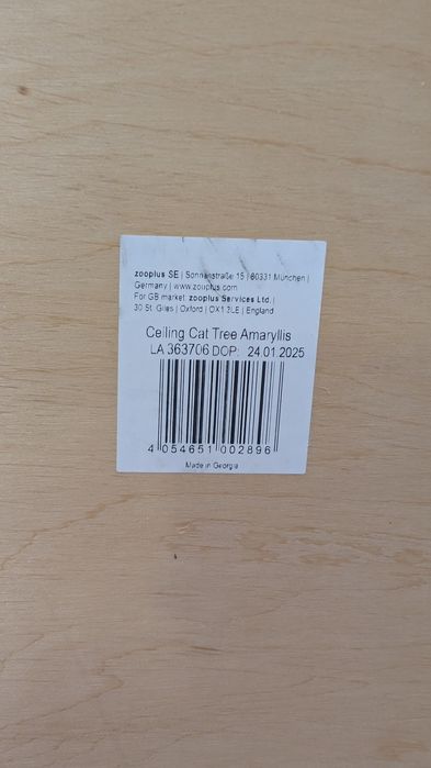 Natural Paradise Drapak Dla Kota 2W1 Amaryllis Jasnoszary NAJWIĘKSZY