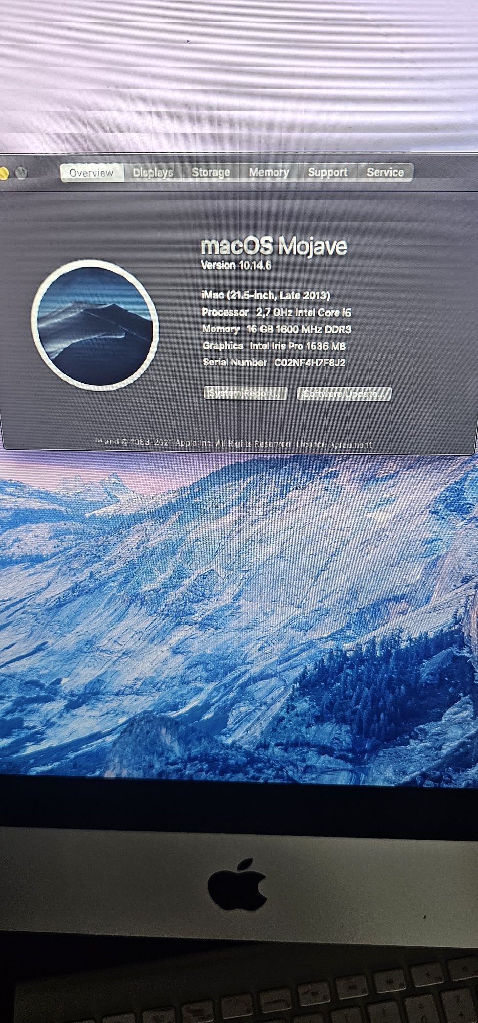 Imac 21.5 de 2014 para venda