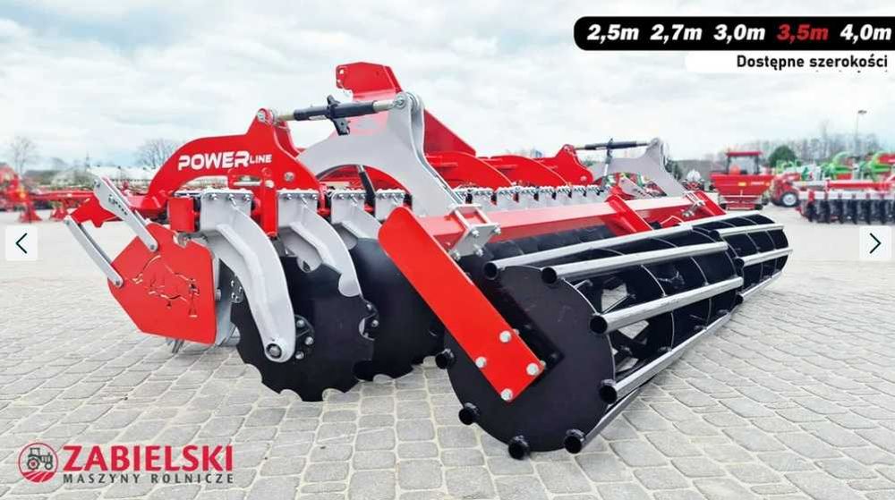 Brona talerzowa talerzówka agregat Zabiel 3,0 m 2025 pp
