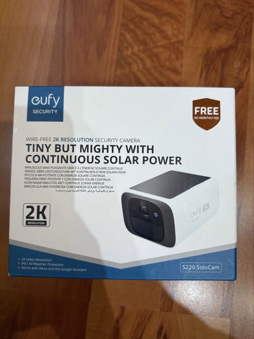 Wi-Fi камера Eufy SoloCam S220