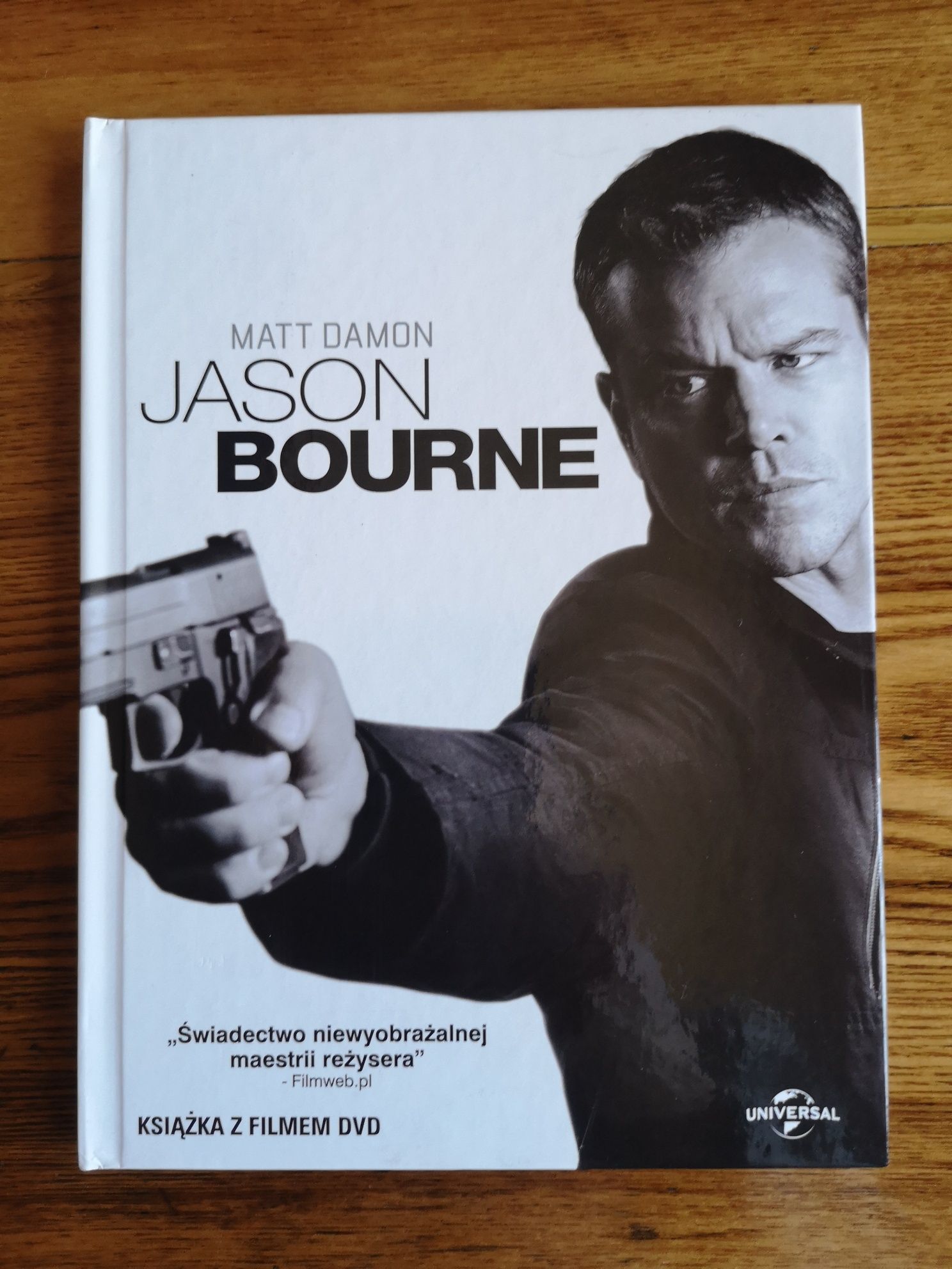 Płyta DVD: Jason Bourne - Matt Damon - wydanie książkowe!