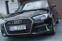 Audi A3 LIFT 184KM 4x4 S-line S-tronic Alcantara Navi BiXenon Cały Serwis ASO