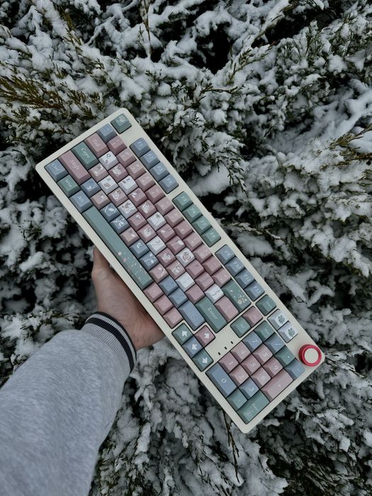 кастомна клавіатура, з духом природи, кастомная клавиатура