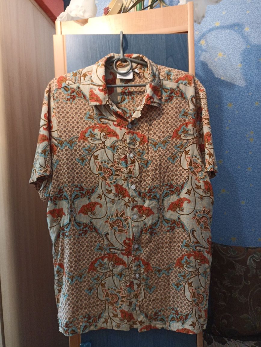 Рубашка Гавайка Asoas Design, Вискоза размер L-XL