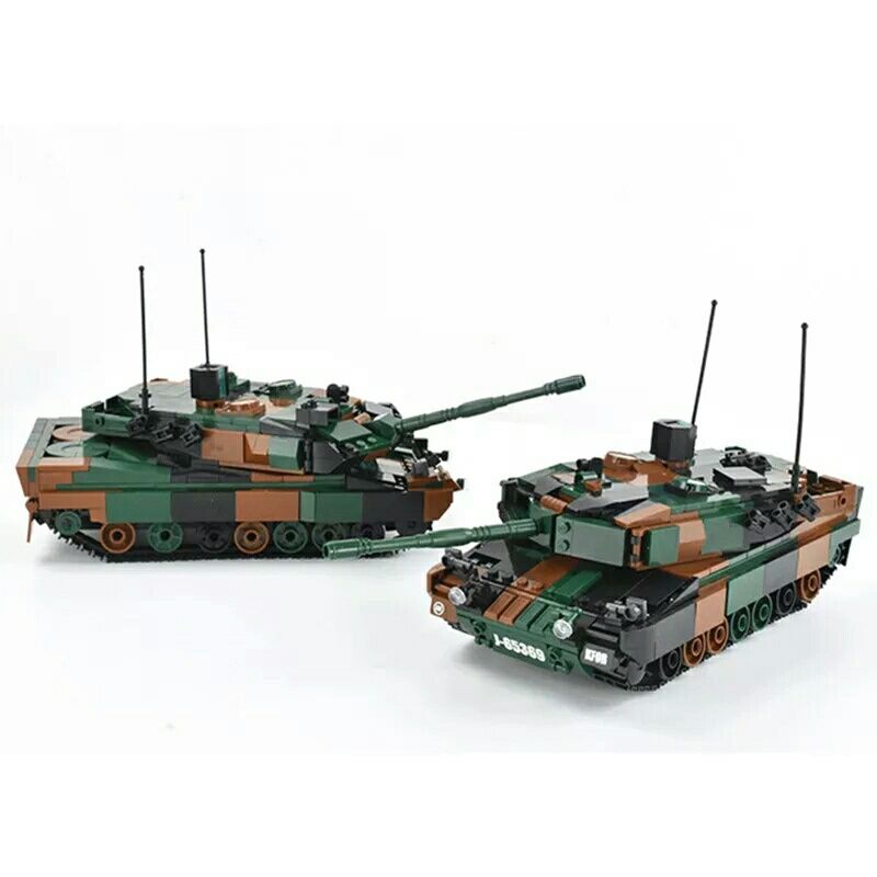 Конструктор Sluban M38-B0839 "Немецкий танк Леопард Leopard 2А5