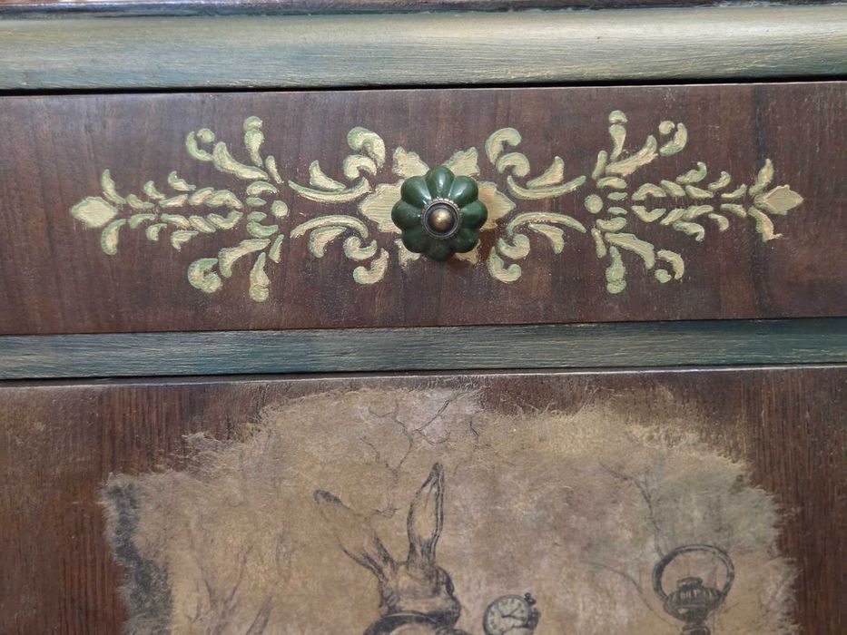 Stoliki nocne, po odnowieniu