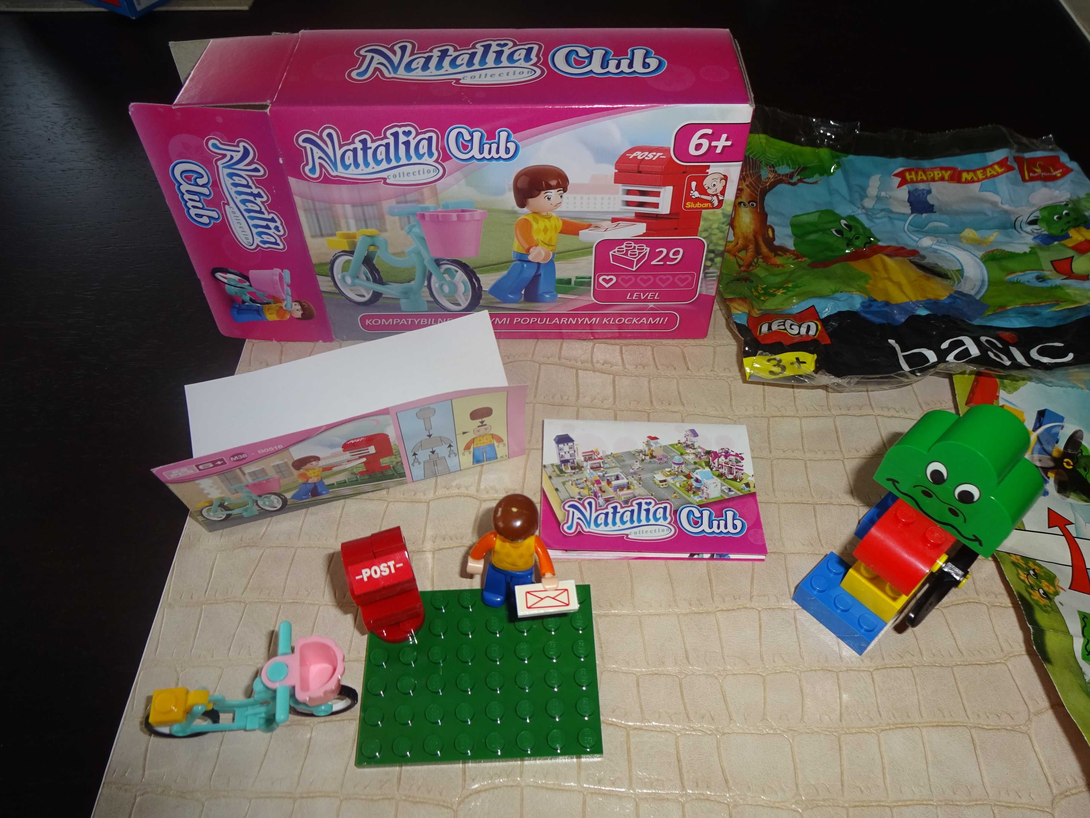 LEGO Basic Happy Meal McDonalds 3+ KLOCKI + Natalia Club 6+