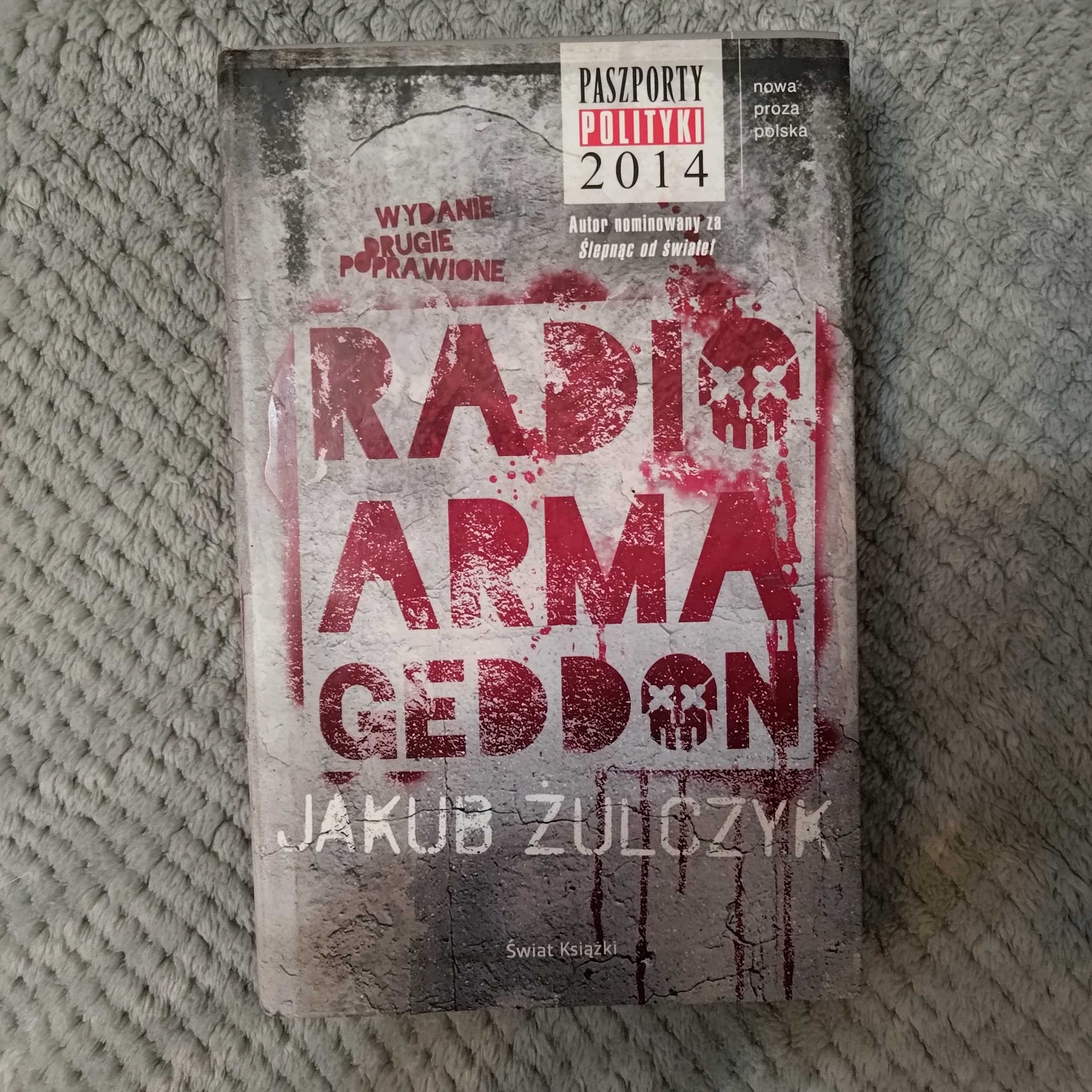 Książka Radio Armagedon // Jakub Żulczyk