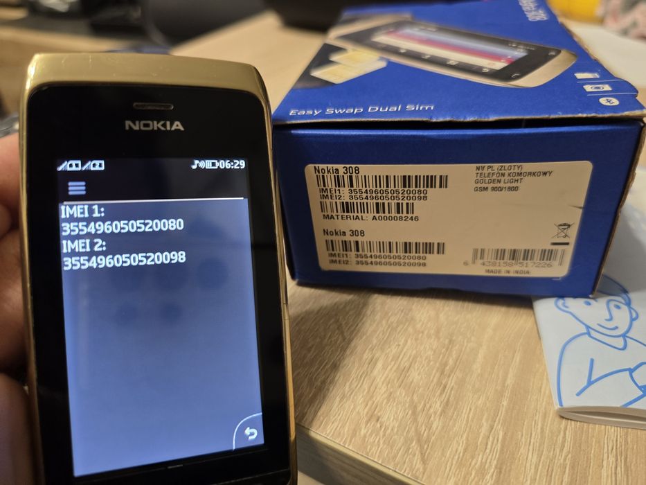 Nokia Asha 308 Unikat bez simlocka.