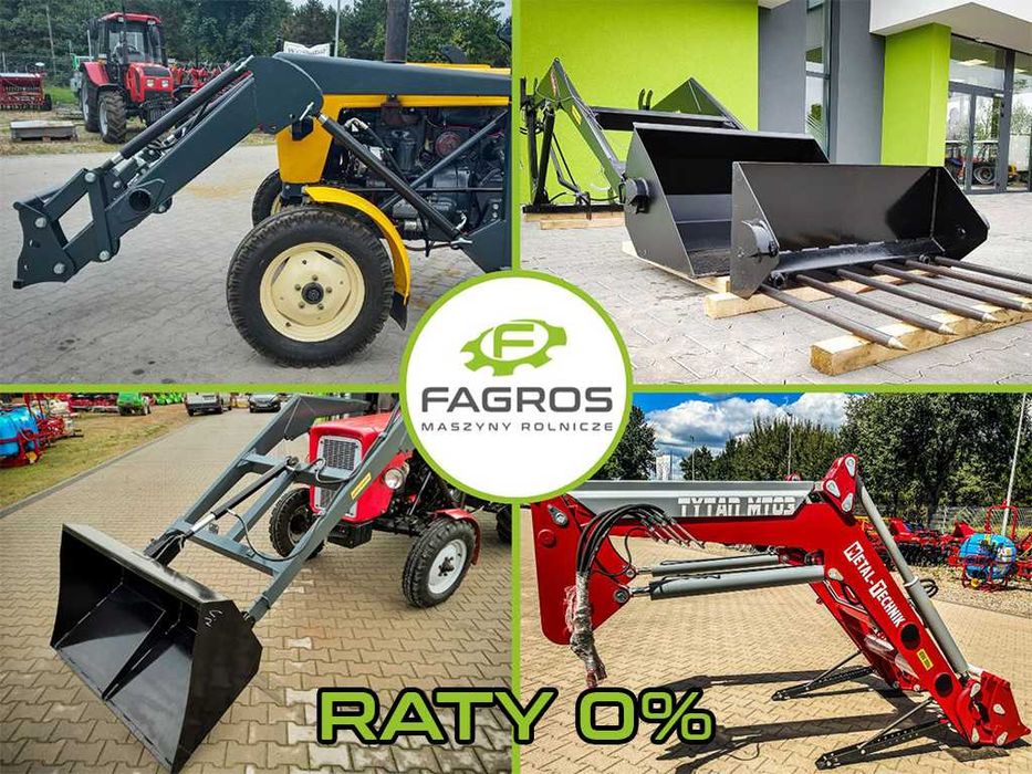 # MONTAŻ TUR ŁADOWACZ Czołowy Euroramka Linka Mechaniczny Hydrauliczny