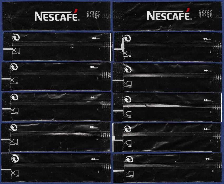 Pacotes de Açúcar - Série Nescafé 2025