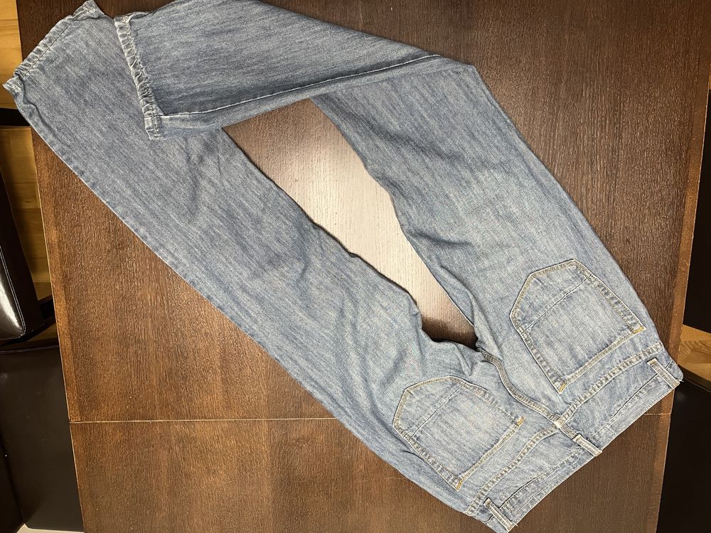 Spodnie jeans, chłopak 164, gratis dresowe 164