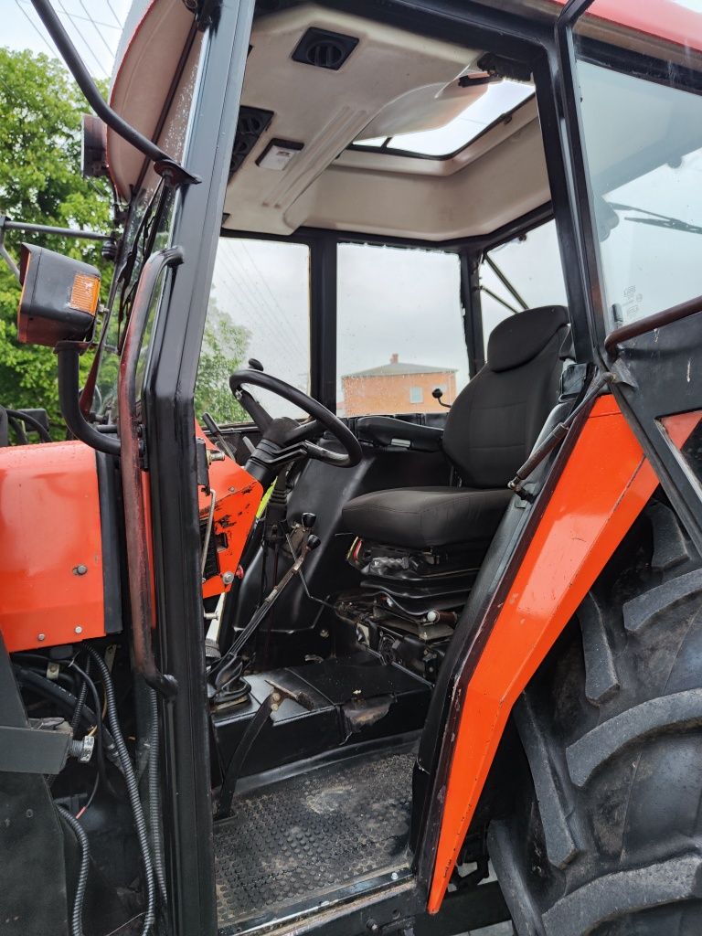 Ursus 5714 z turem Quicke q920 # rok prod.2001 # klima # jak Zetor