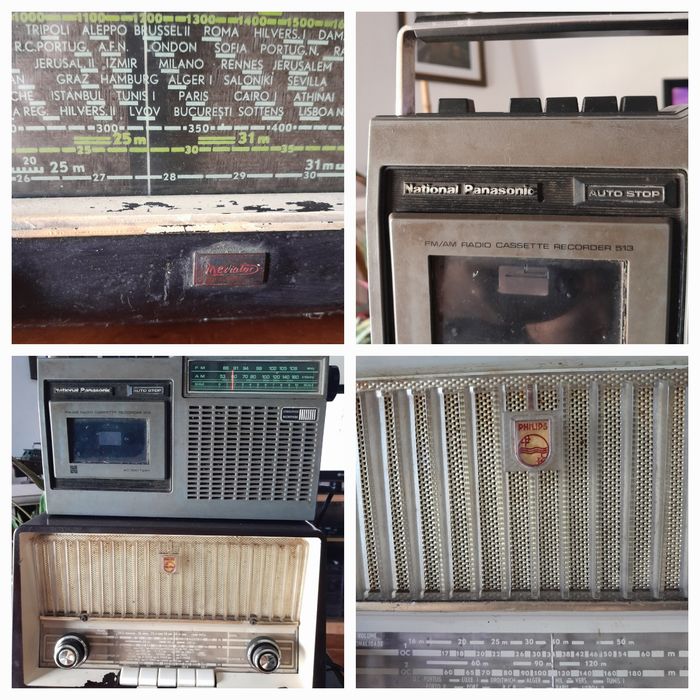 Radios antigos..tudo 40 euros incluindo rádio e gravador