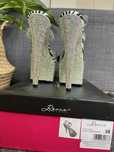 Buty na platformie r. 39 nowe transparentne jak pleaser zebra Roxie
