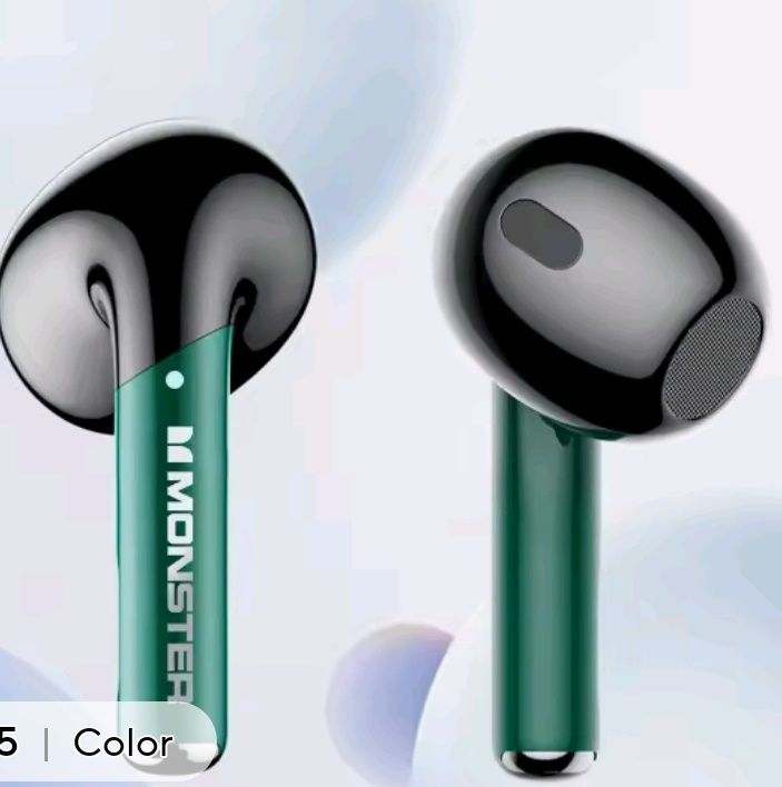 Original monster xkt16 bluetooth v5.3 fones de
ouvido sem fio longa es