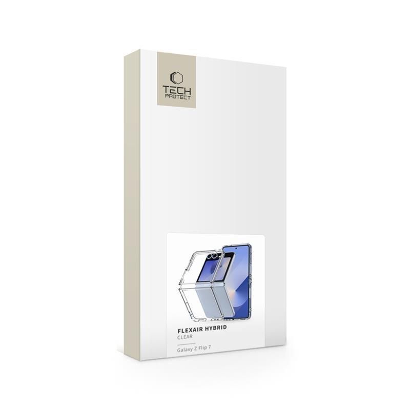 Etui Tech-Protect Flexair Hybrid Galaxy Z Flip 7 Clear