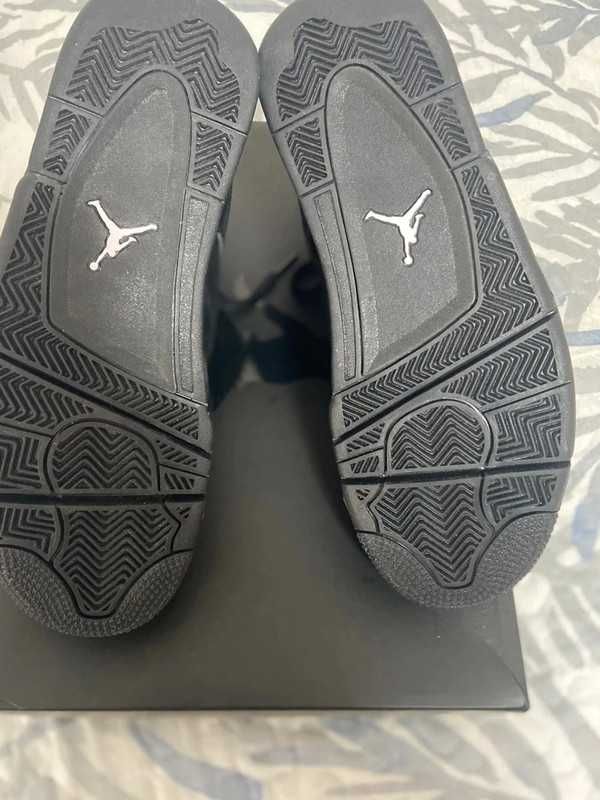 Nike Jordan 4 Retro Black Eu 39