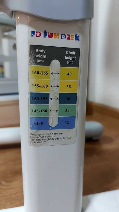 Дитячий стілець FunDesk - це зручний та сучасний стілець-трансформер.