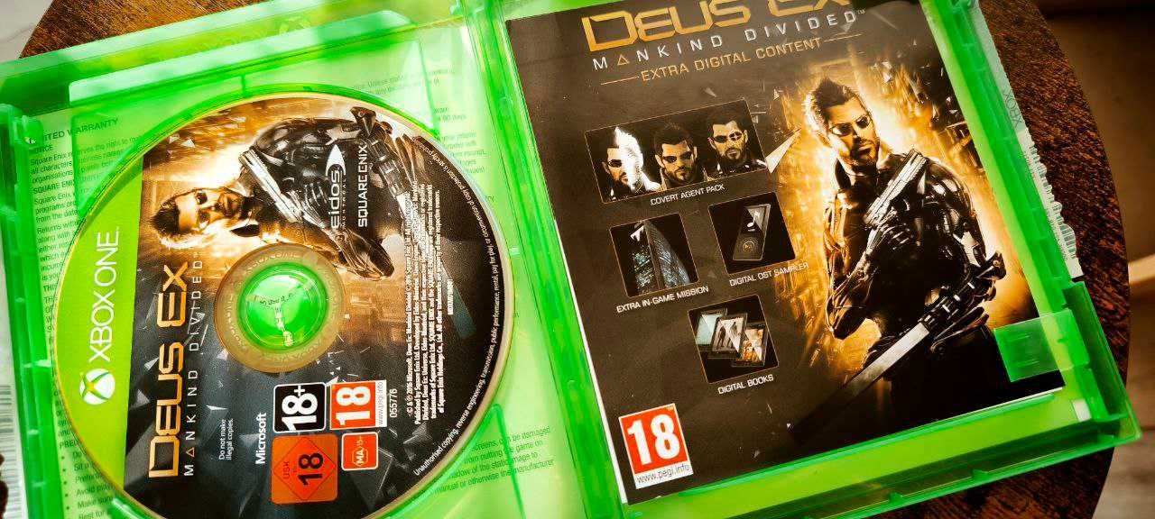 Deus Ex Mankind Divided Day One Edition Xbox One