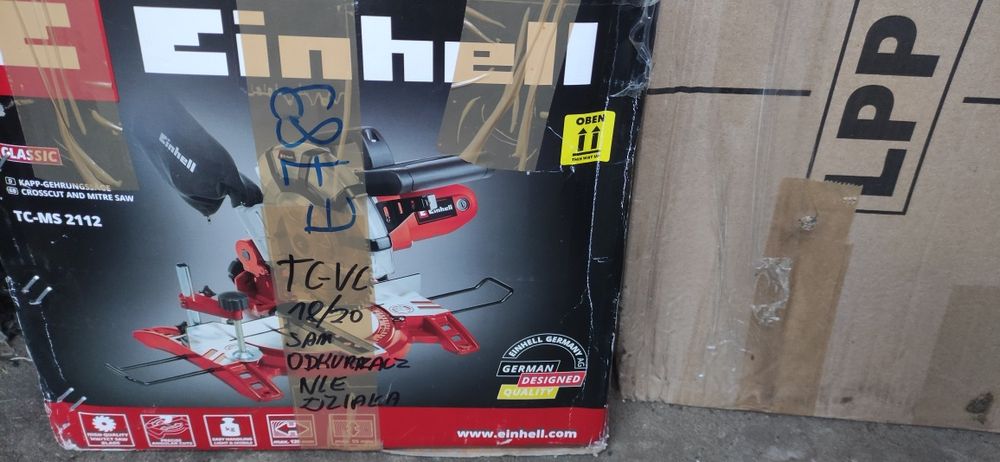 Odkurzacz Einhell TC-VC 18/20 warsztatowy akumulatorowy dom na baterie