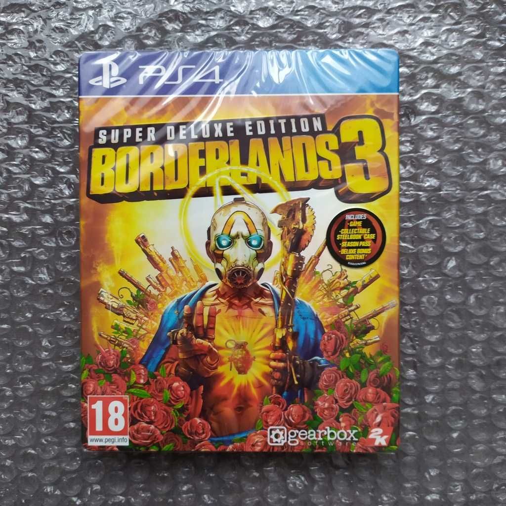 Borderlands 3 Super Deluxe Edition Steelbook PS4