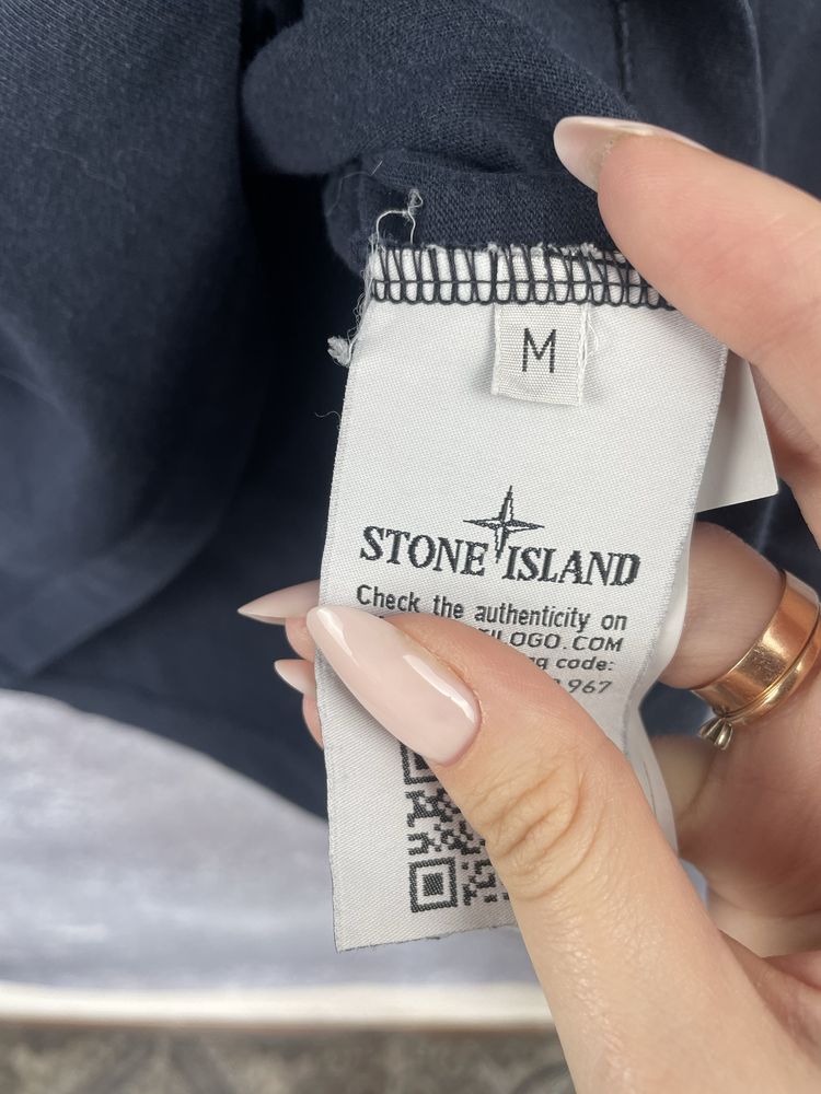 Чоловічий лонгслів Stone Island | Кофта Stone Island | оригінал М