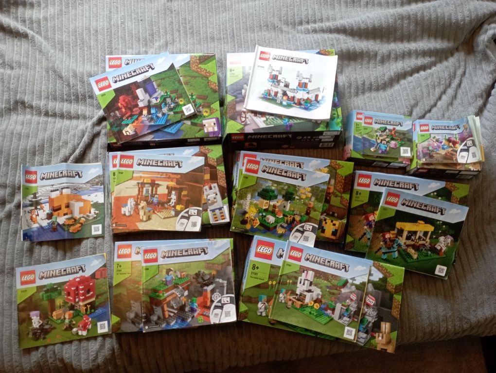 Zestawy LEGO Minecraft
