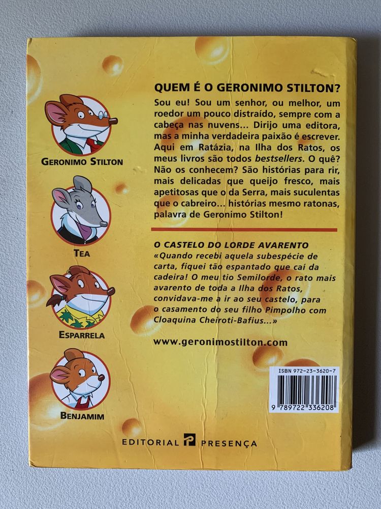 Geronimo Stilton - O Castelo do Lorde Avarento