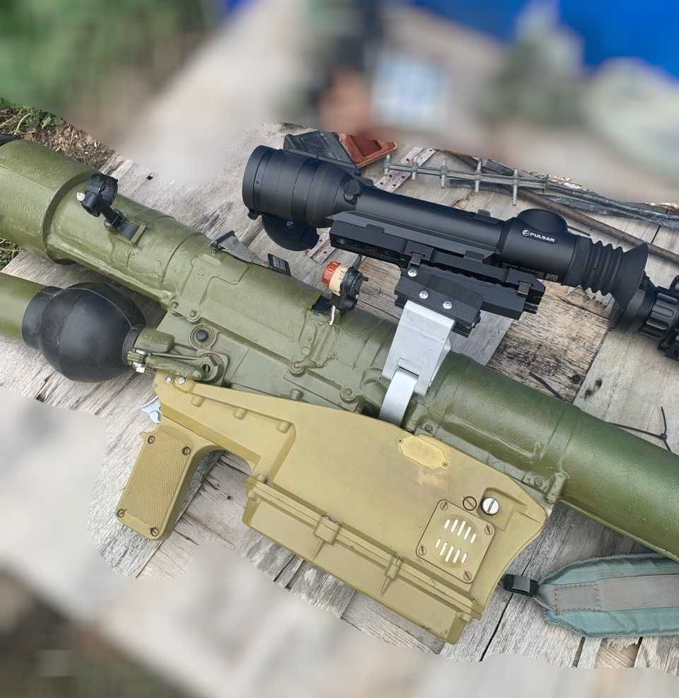 Кріплення з планкою Пікатіні на ПЗРК Ігла (4 види)