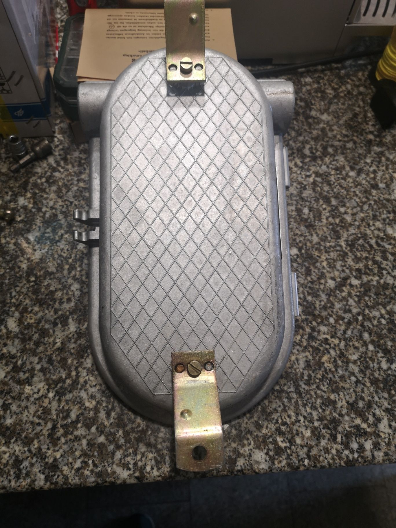 Loft Lampa z bunkra schronu Niemieckiego Industrialna