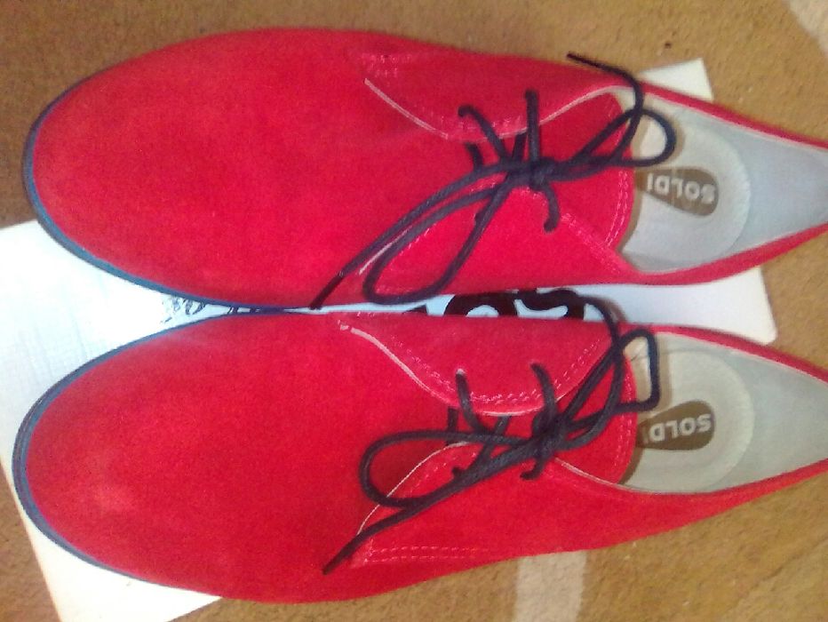 Туфли красные 39 размер