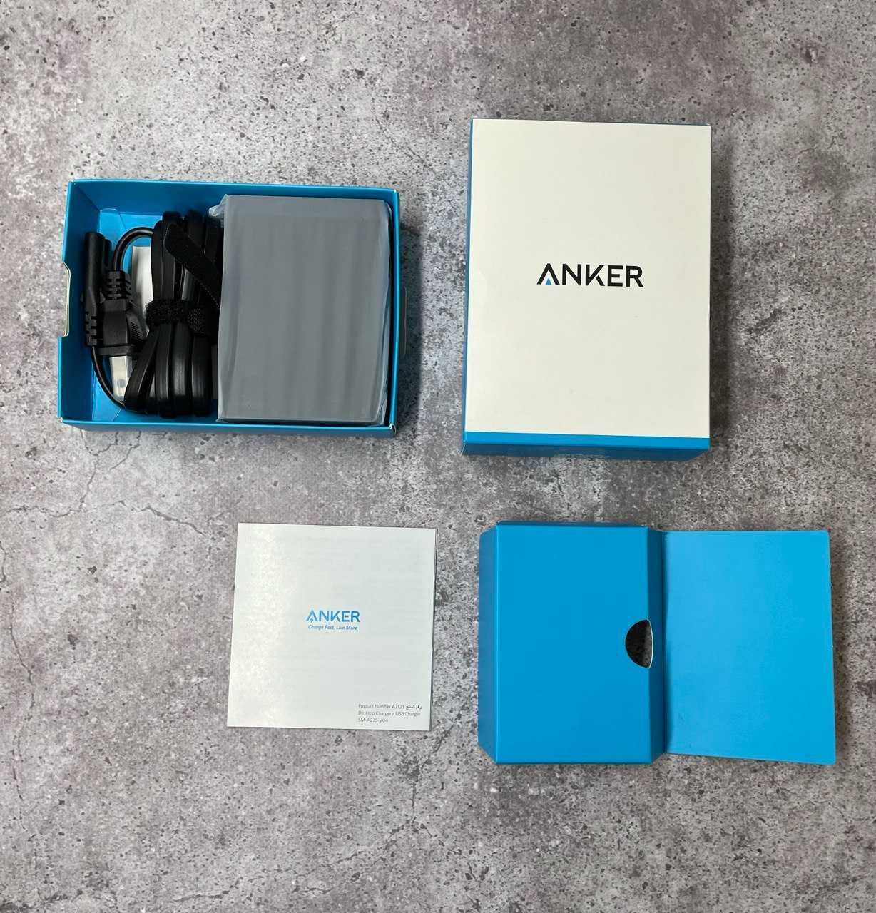 Мережевий зарядний пристрій Anker PowerPort 6 60W 12А 6-port