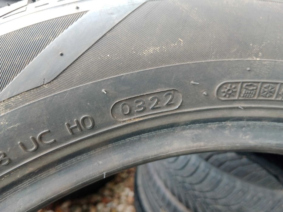 Opona używana 205/55R17 Hankook Kinergy 4S 1szt.