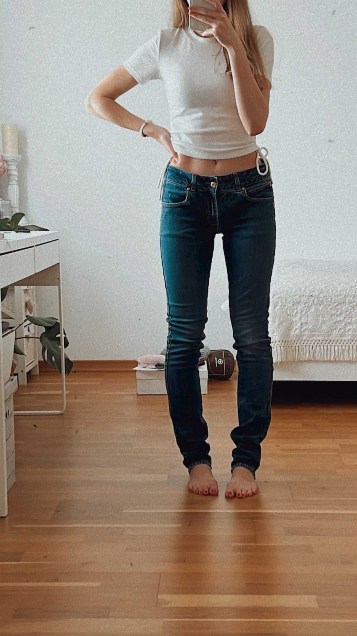 Jeansy vintage Gianfranco Ferre GF FERRE 28 M slim y2k levi's retro