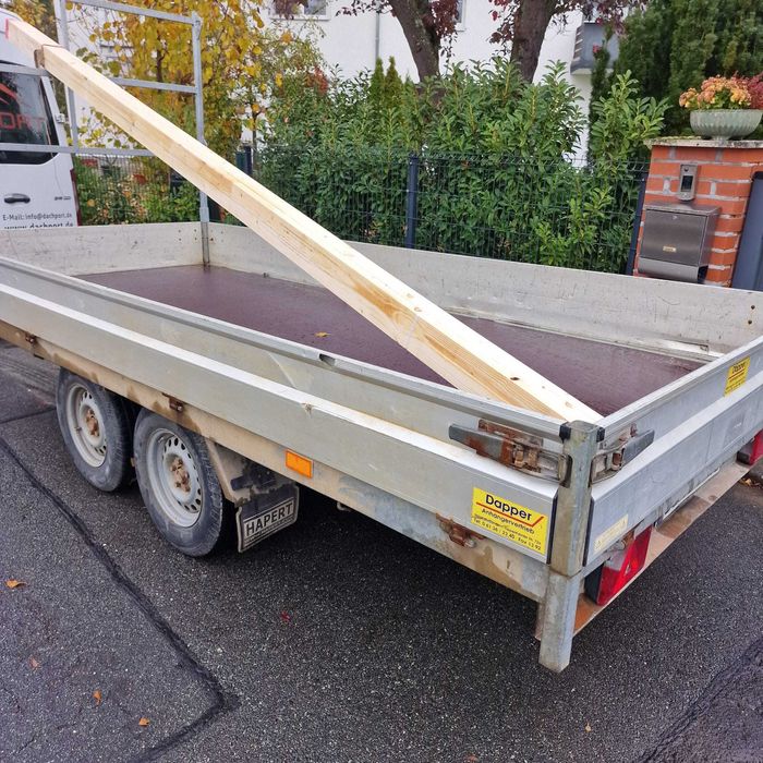 Przyczepa dwuosiowa Hapert DMC 2700KG Nowa podłoga!