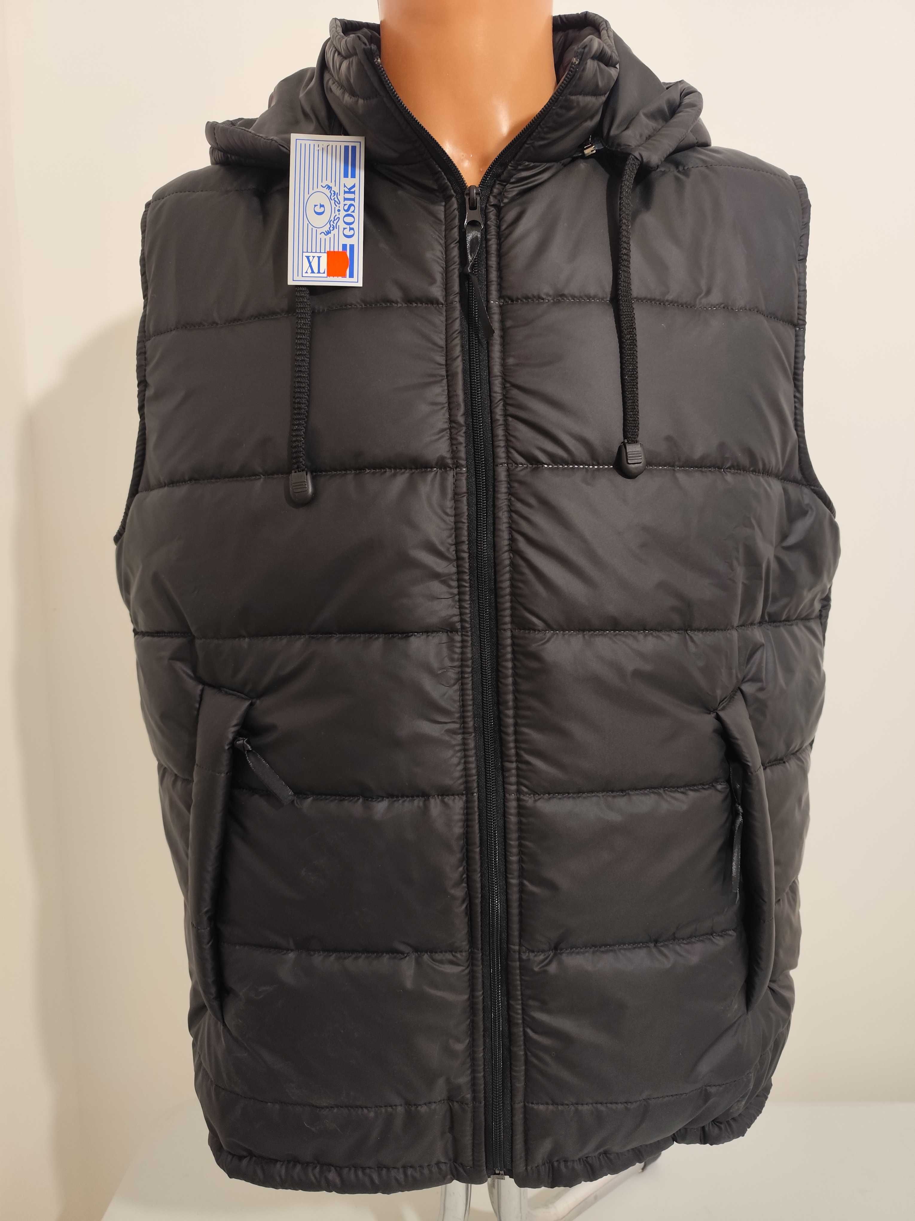 Bezrękawnik, Kamizelka męska pikowana, L - 4XL (150cm)