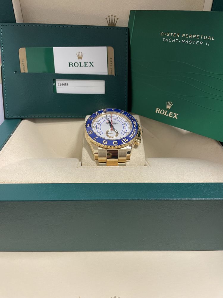 Rolex Yacht Master II Ouro C/ Novo