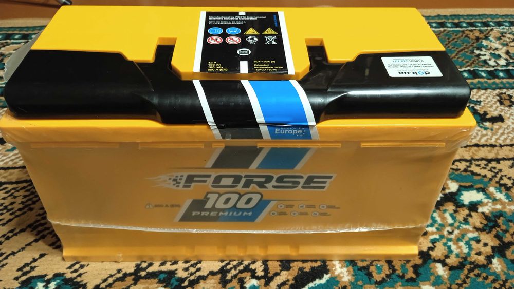 Акумулятор FORSE PREMIUM 6CT-100 AH R+