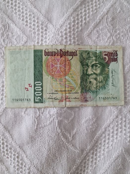 Nota de 5000 escudos