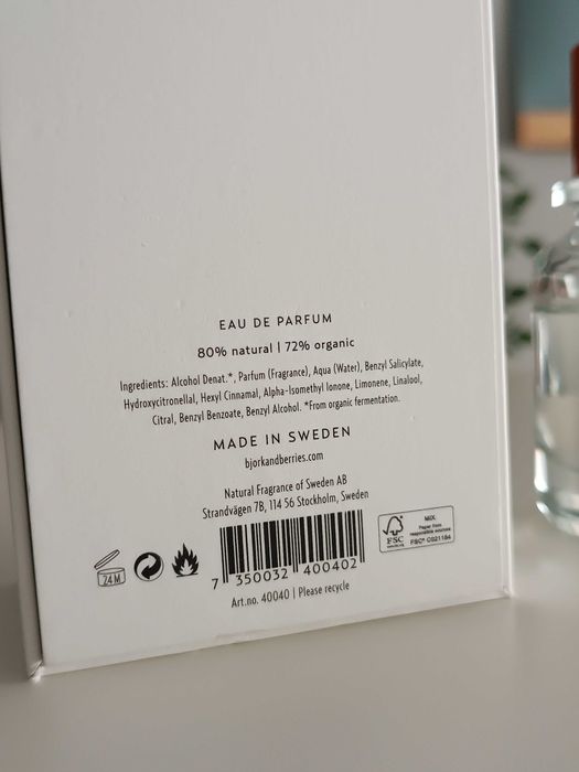 Bjork & Berries - Fjällsjö EDP 50 ml