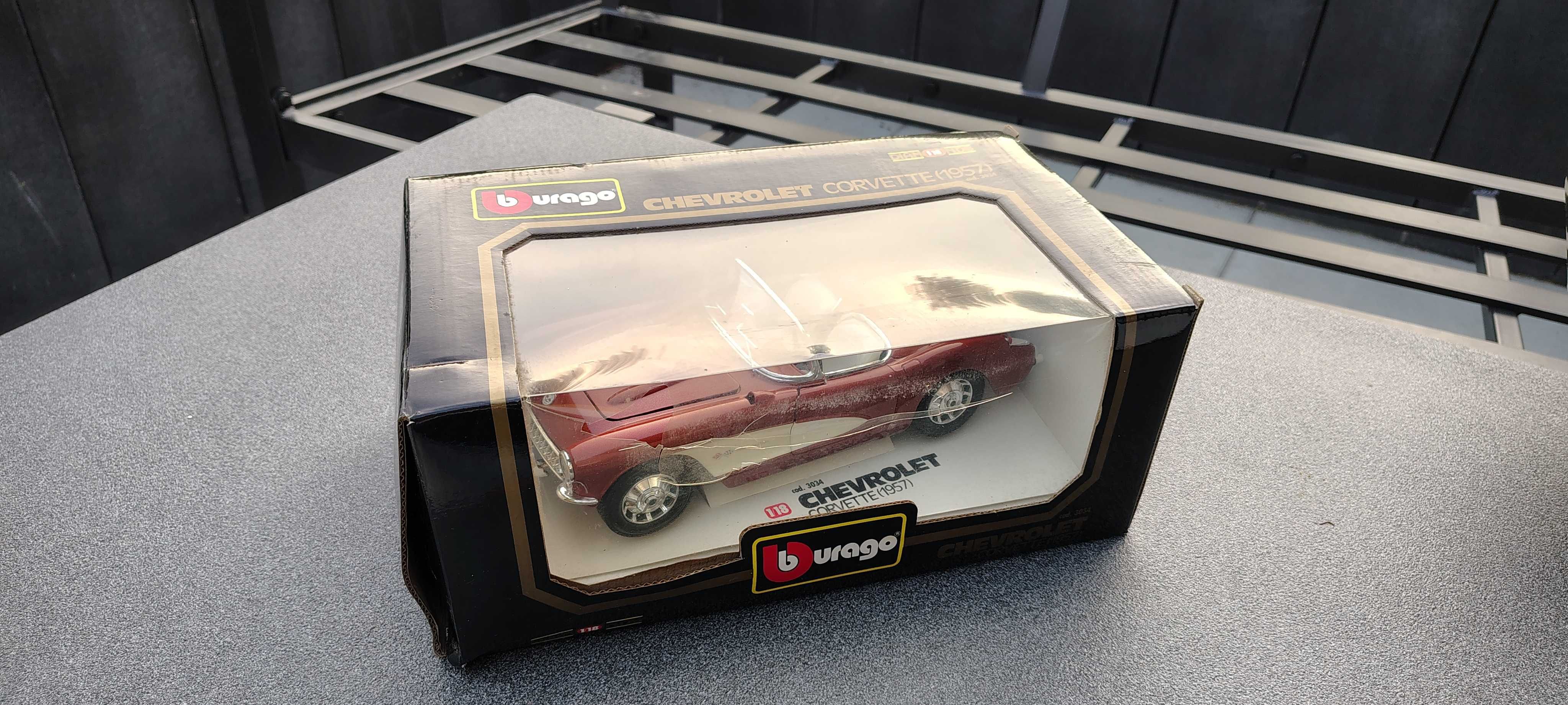 Model bburago Chevrolet Corvette 1957 kolekcja diamonds cod 3034