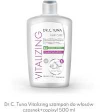 Dr.C. Tuna Vitalizing szampon do włosów czosnek+capixyl 500 ml