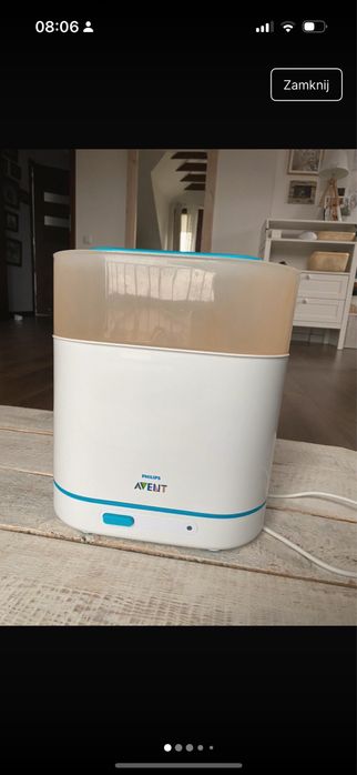 Sterylizator do butelek