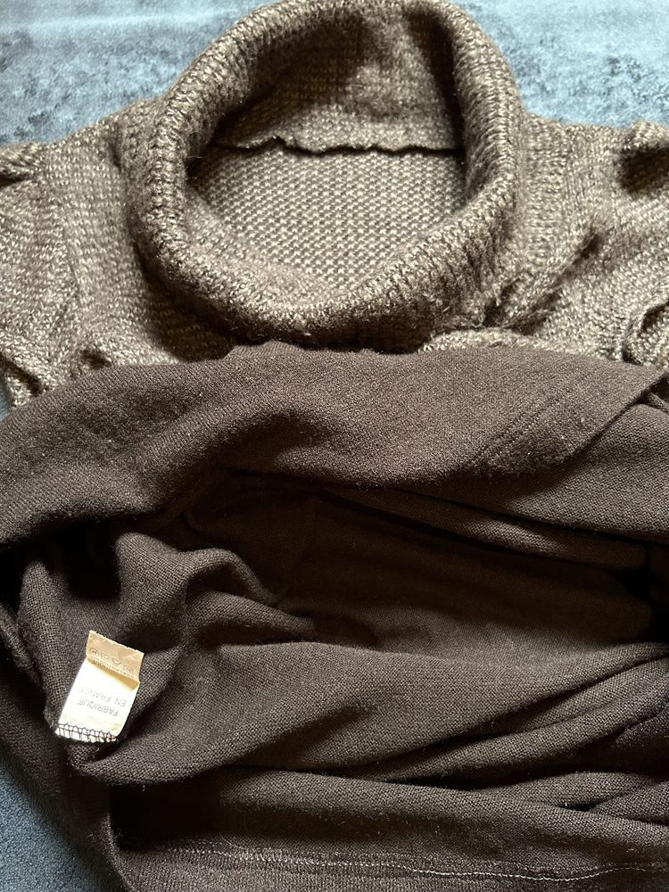Vestido de malha de inverno. Novo.