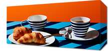 Obraz 40x20cm Croissanty
