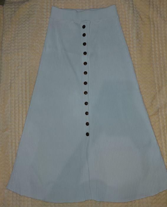 Спідниця міді трикотажна