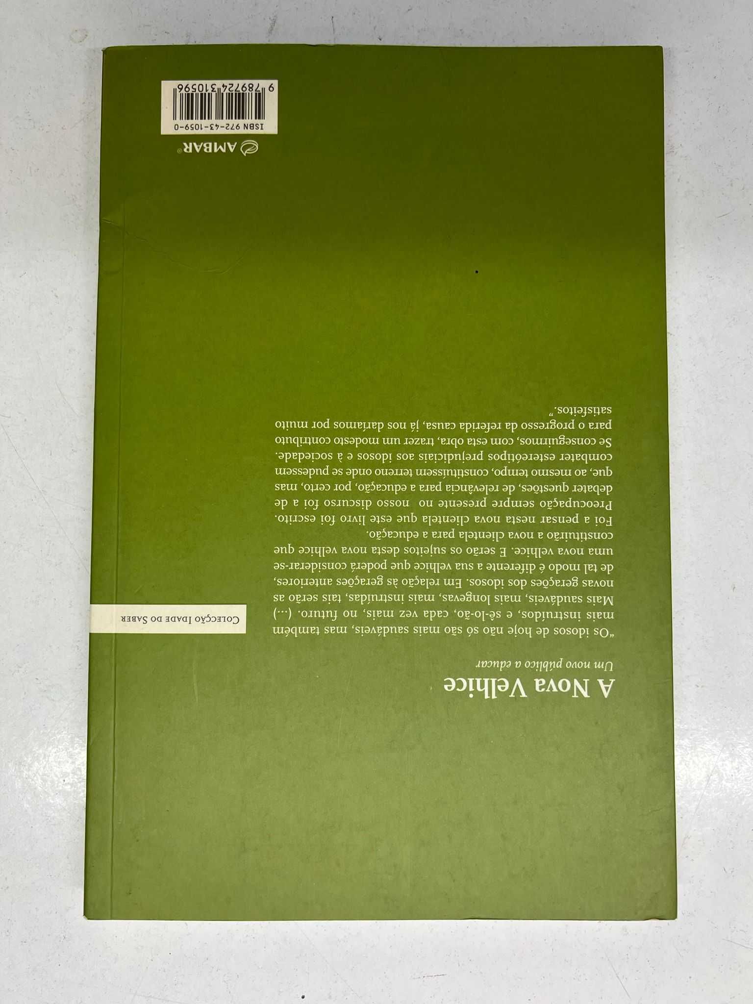 Livro - A Nova Velhice (ctt editorial grátis)