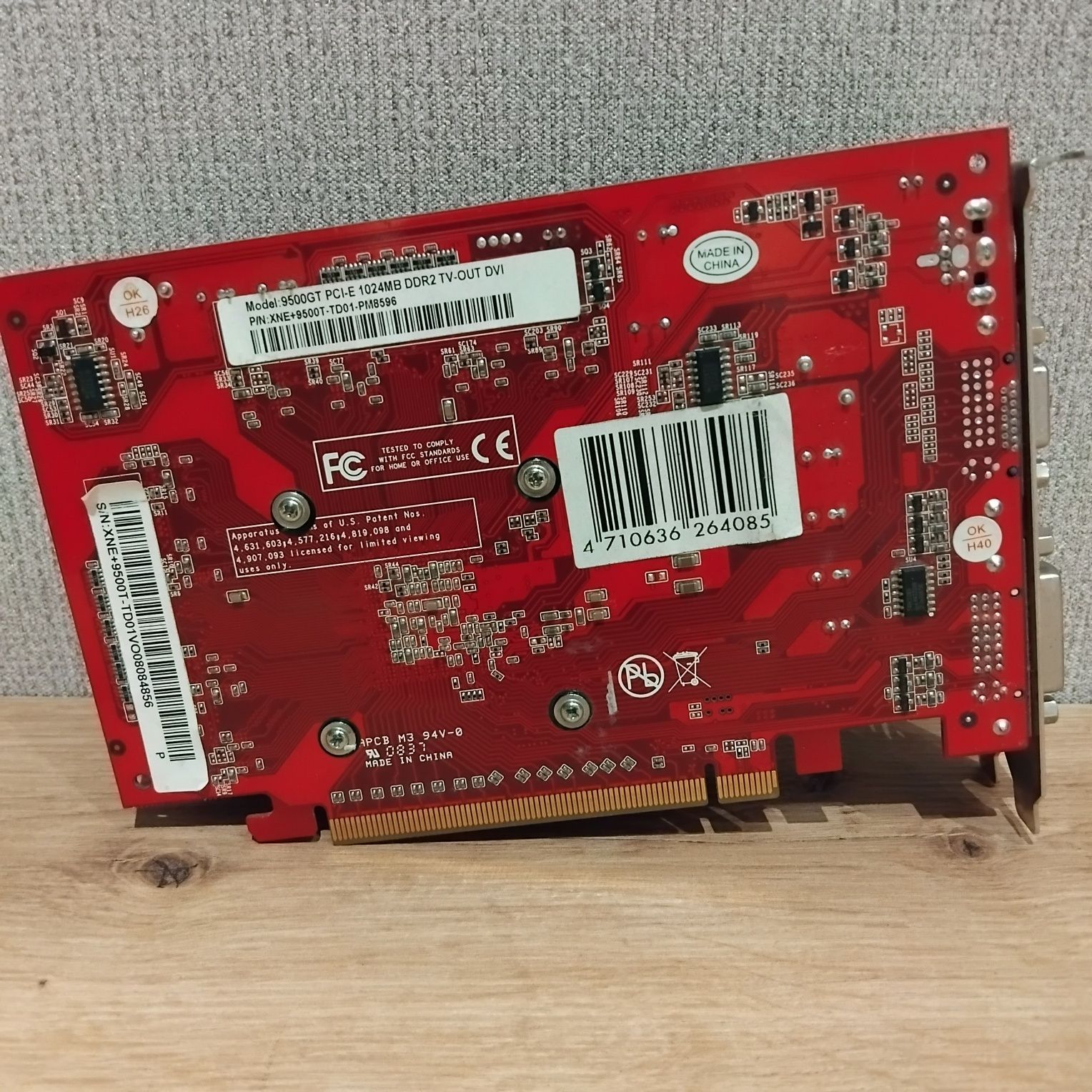 Відеокарта NVIDIA 9500GT PCI-E DDR2  1Gb.